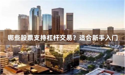 哪些股票支持杠杆交易？适合新手入门
